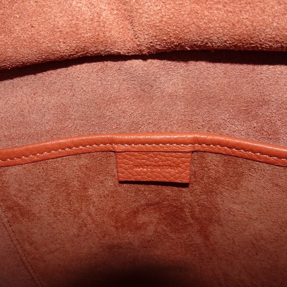 Celine Orange Caviar Leather Nano Shoulder Bag Year 2020 - Picture 11 of 14